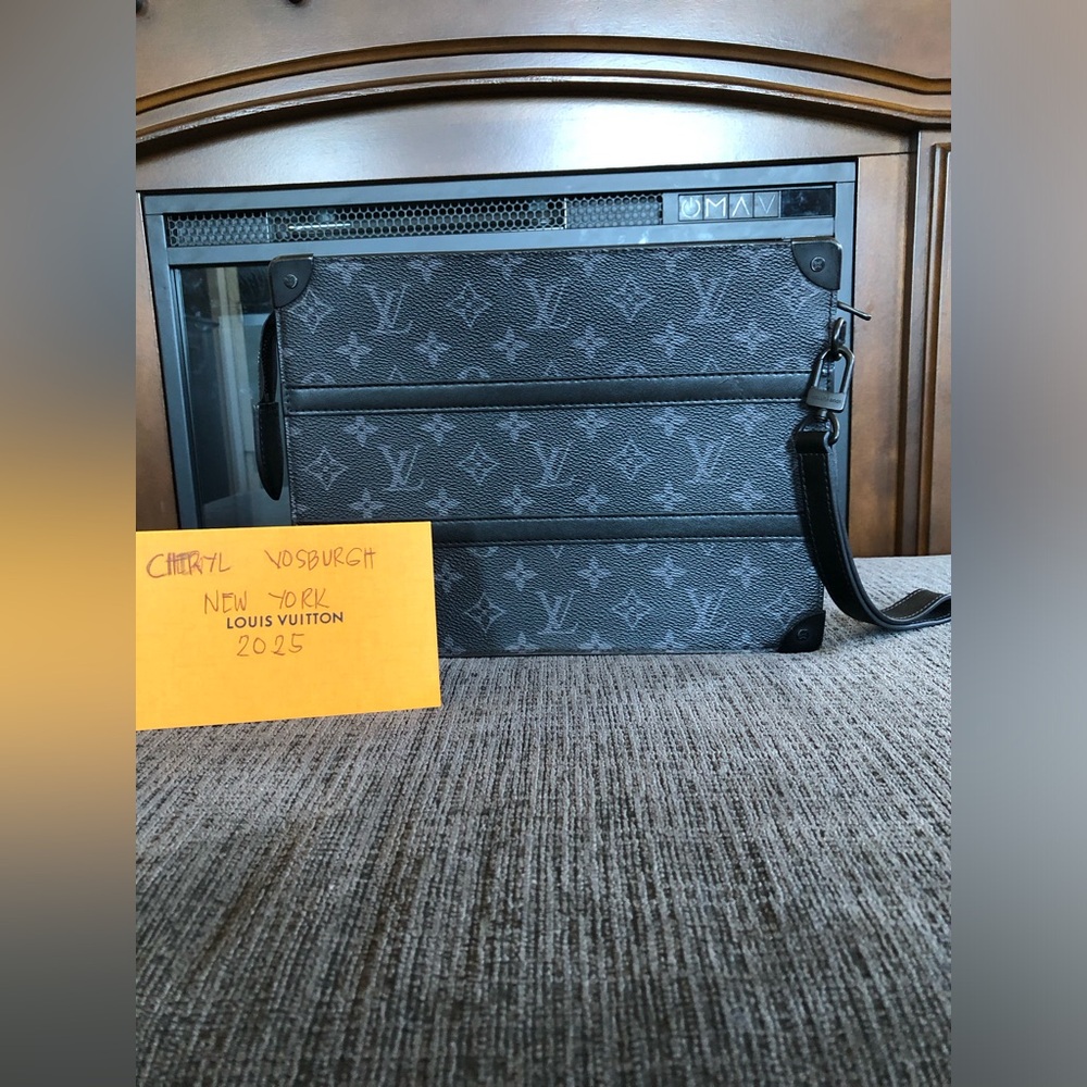 Monogram Eclipse Louis Trunk Pochette.